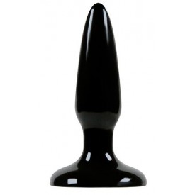 Чёрная анальная мини-пробка Jelly Rancher Pleasure Plug Mini - 8,1 см.