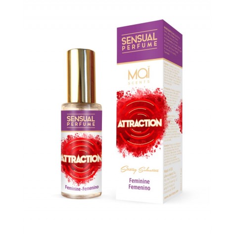 Женская парфюмированная вода FEMININE PERFUME WITH SENSUAL ATTRACTION - 30 мл.