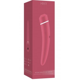 Розовый вакуумный клиторальный вибромассажер Personal vibrator HIKY