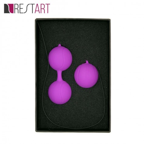 Фиолетовый набор для тренировки вагинальных мышц Kegel Balls